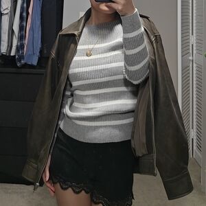 Abercrombie Striped Sweater